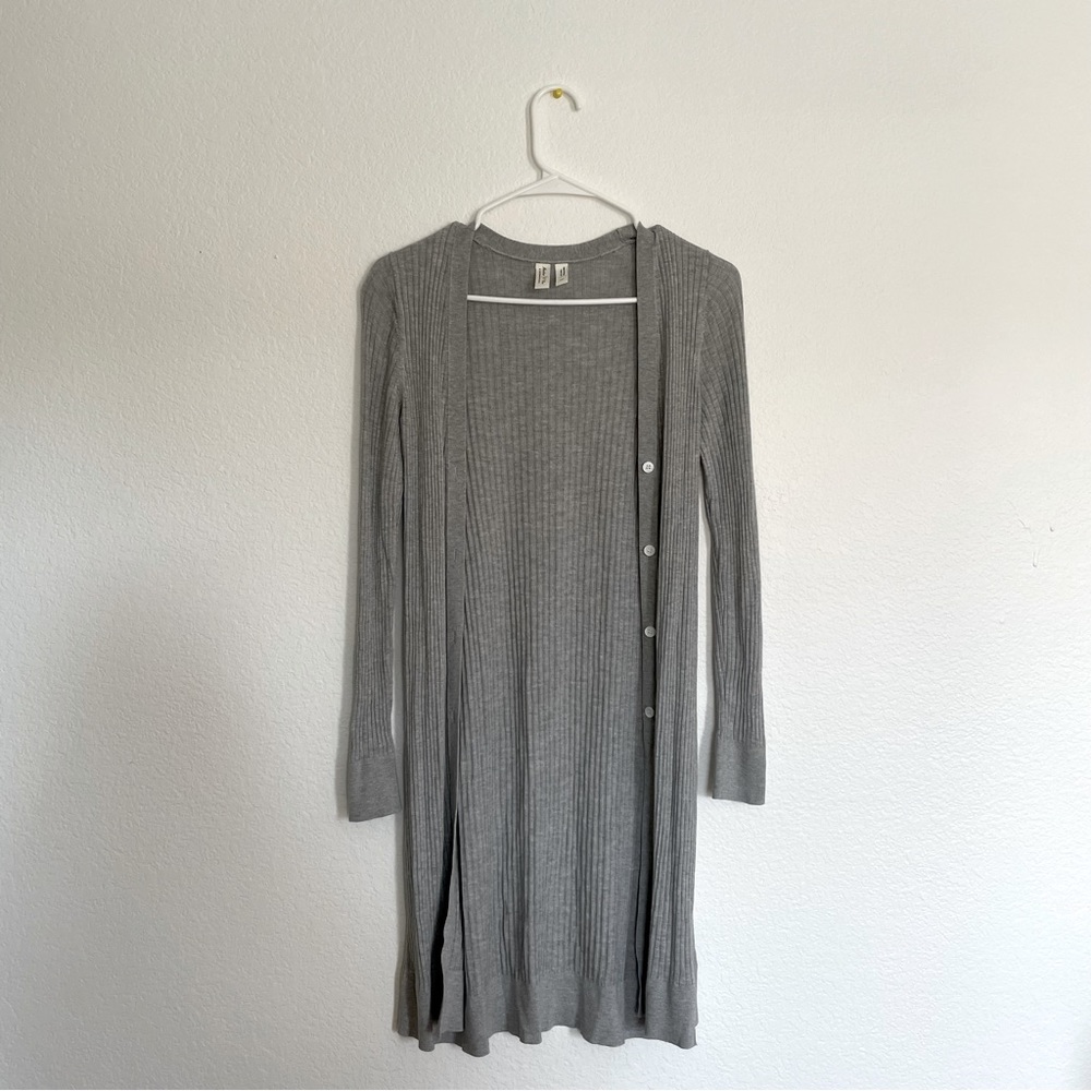 Anthropologie Grey Cardigan